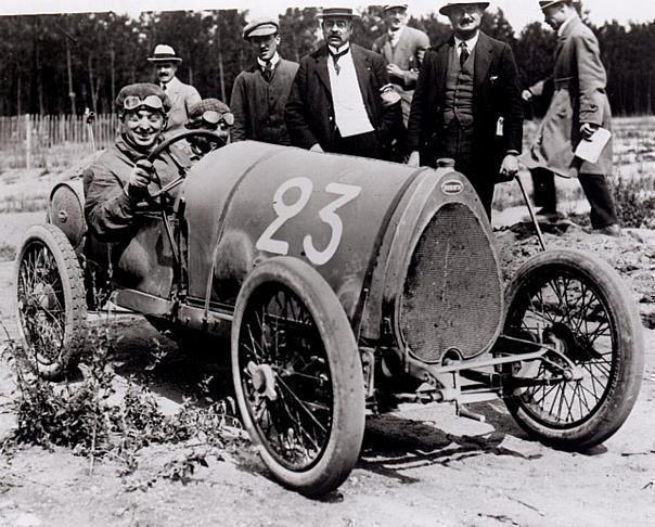 Le Mans 1920: Ernest Friderich im Typ 13